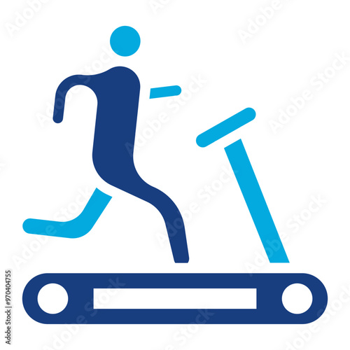 High Intensity Interval Training icon vector image. Can be used for Fitness.