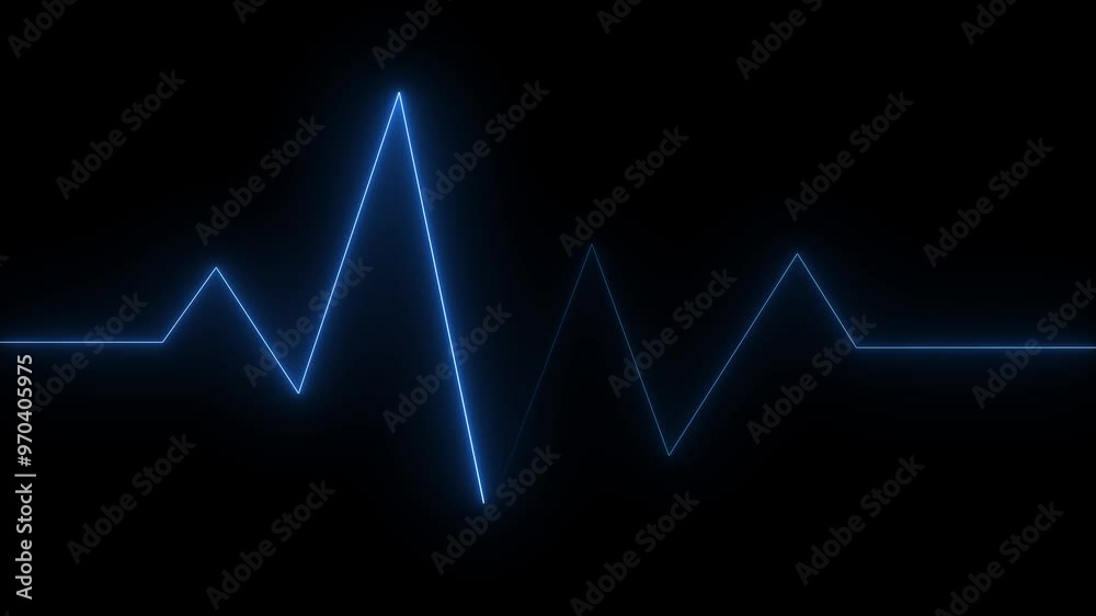 Bright heart rhythm background 4K heartbeat monitor EKG line monitor shows heartbeat, seamless loop electrocardiogram medical screen with a graph of heart rhythm, indicates life moving, indicate Bright heart rhythm background 4K heartbeat monitor EKG line monitor shows heartbeat, seamless loop electrocardiogram medical screen with a graph of heart rhythm, indicates life moving, indicate