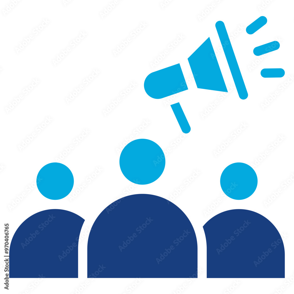Advocacy icon vector image. Can be used for ADHD. Advocacy icon vector image. Can be used for ADHD.