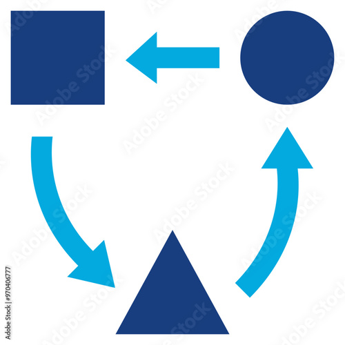 Adaptability icon vector image. Can be used for ADHD.