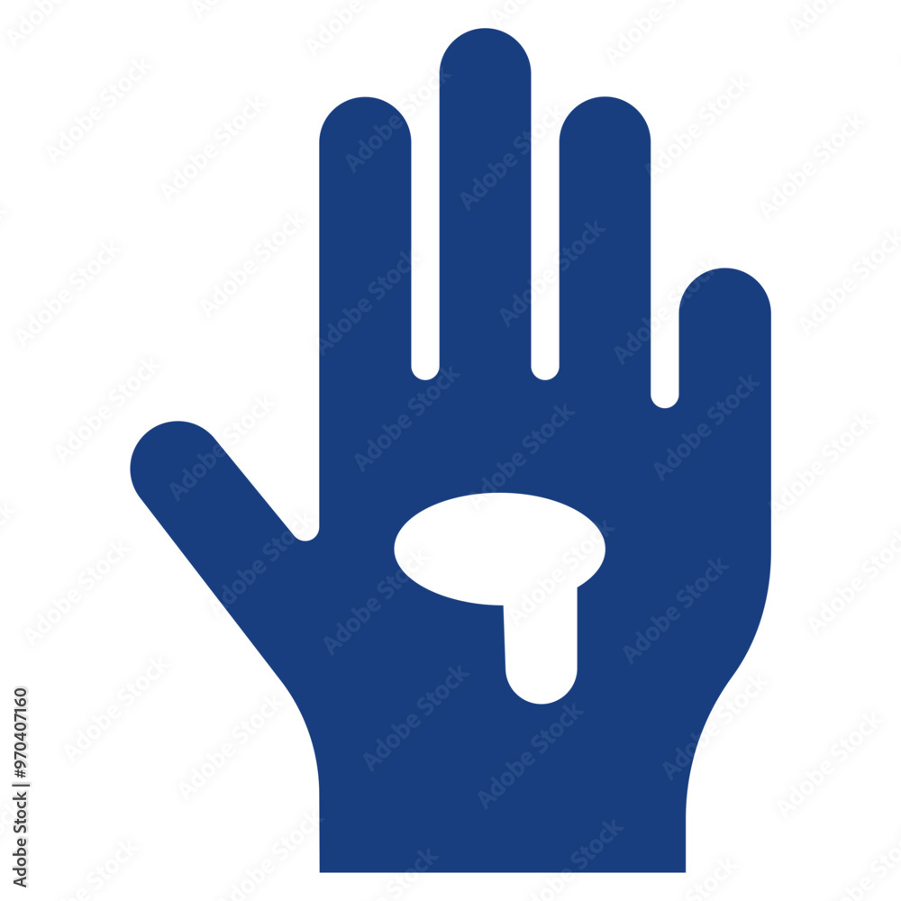 Obraz premium Stigma icon vector image. Can be used for ADHD.