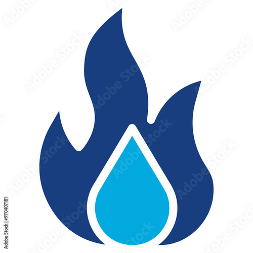 Burn icon vector image. Can be used for Skin Burns.