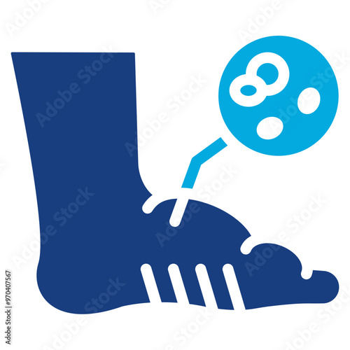 Swelling icon vector image. Can be used for Skin Burns.