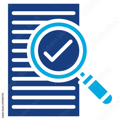 Fact Checking icon vector image. Can be used for Press Freedom Day.