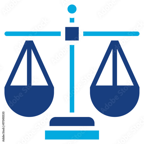 Law icon vector image. Can be used for Compilance and Regulation.