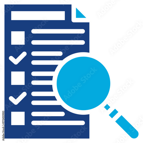 Survey icon vector image. Can be used for Market Research.