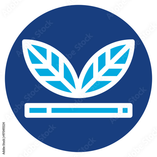 Tobacco icon vector image. Can be used for Smoking.