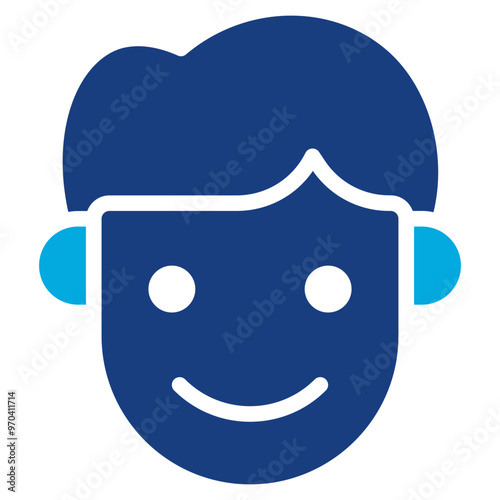 Compassionate icon vector image. Can be used for Human Emotions. photo