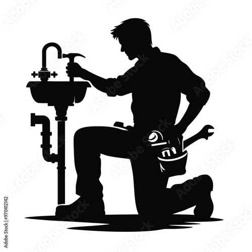 Plumber Silhouette