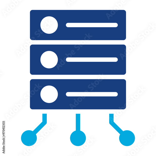 Hadoop icon vector image. Can be used for Data Science.