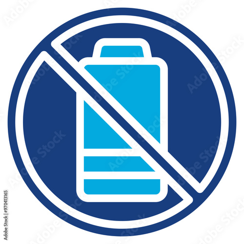 No Energy icon vector image. Can be used for Burnout.