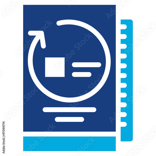 Recovery Plan icon vector image. Can be used for Plastic and Cosmetic Surgery.