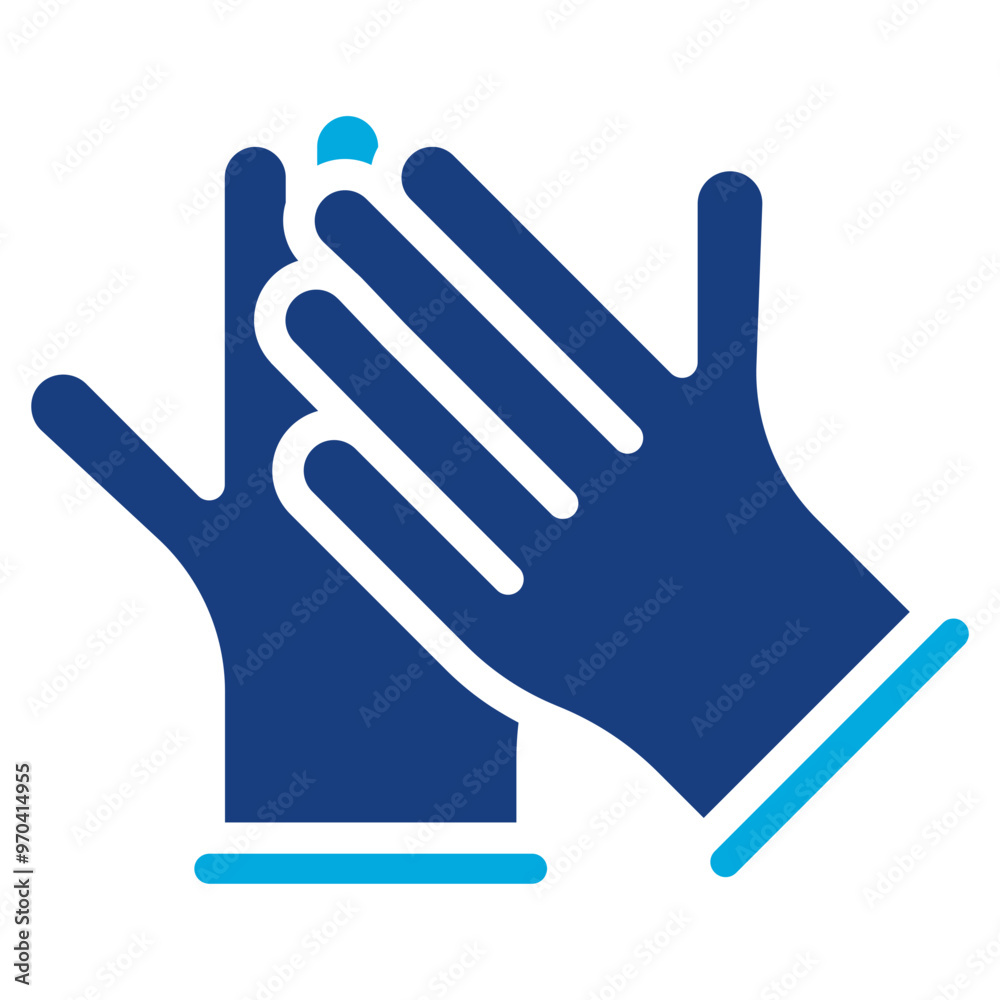Obraz premium Surgical Gloves icon vector image. Can be used for Plastic and Cosmetic Surgery.