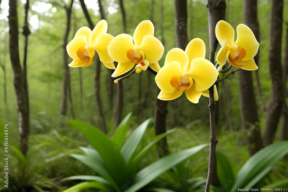 Fototapeta premium daffodils in the garden