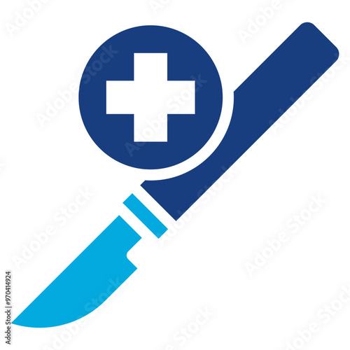 Surgery icon vector image. Can be used for Plastic and Cosmetic Surgery.