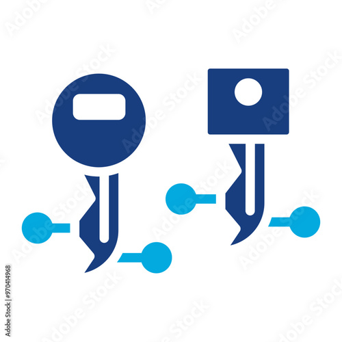 Key extraction icon vector image. Can be used for Locksmith.