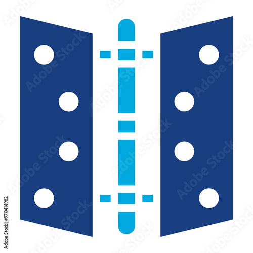 Hinge icon vector image. Can be used for Locksmith.