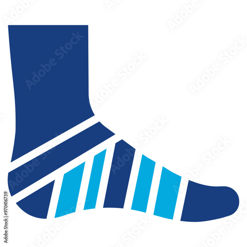 Sprain icon vector image. Can be used for Body Ache.