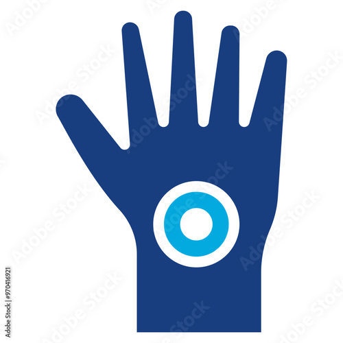 Wrist Pain icon vector image. Can be used for Body Ache.