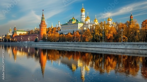 Exploring the Kremlin in Moscow, Russia, allows you to delve into the heart of Russian history and power, with its fortified walls, grand cathedrals, and historic palaces. The iconic red bricks 