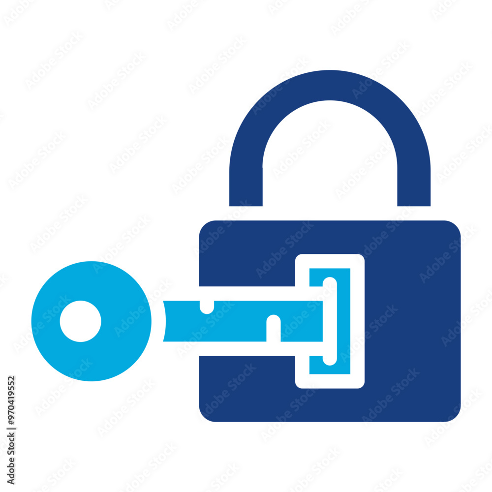 Lock icon vector image. Can be used for Information Security. Lock icon vector image. Can be used for Information Security.
