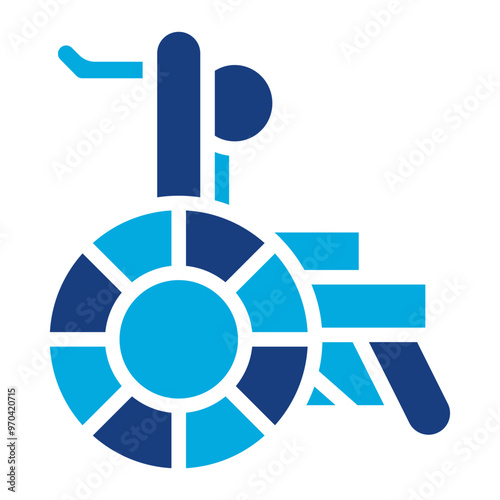 Wheelchair Access icon vector image. Can be used for Psychiatric Hospitals.