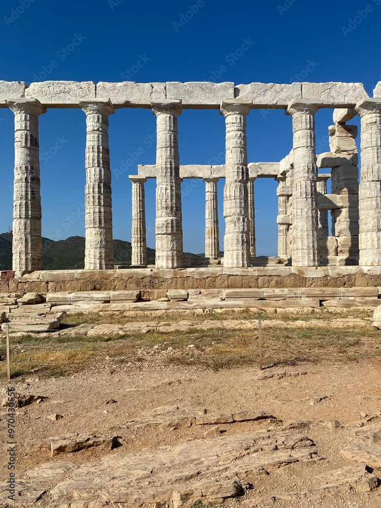 Fototapeta premium ruins of ancient greek temple