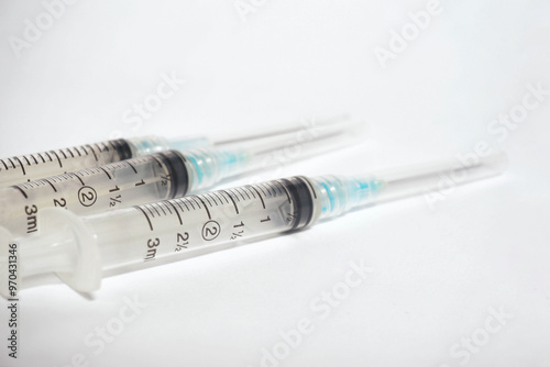 three injector with background isolated