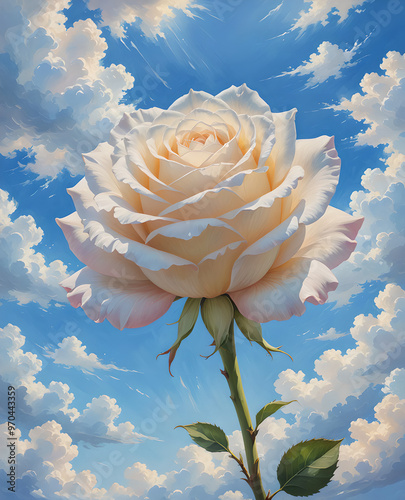 Yellow and White Roses