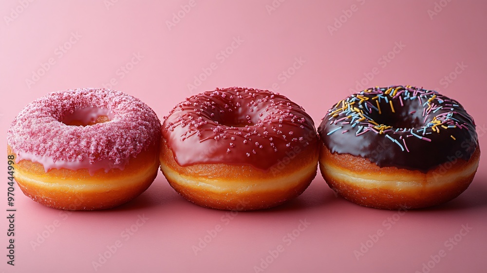 A unique donut flavor that combines unusual ingredients. Describe the taste, texture, and visual appeal A unique donut flavor that combines unusual ingredients. Describe the taste, texture, and visual appeal