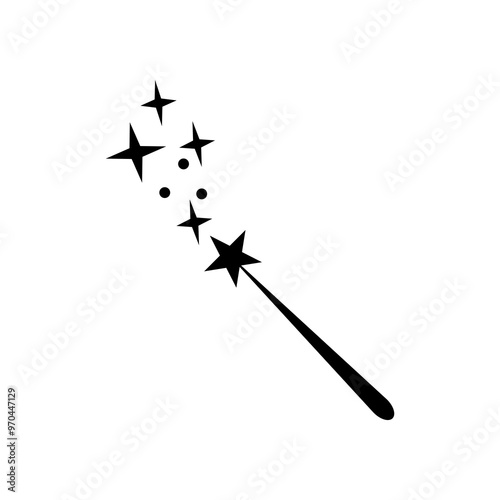 Magician or magic wane filter icon