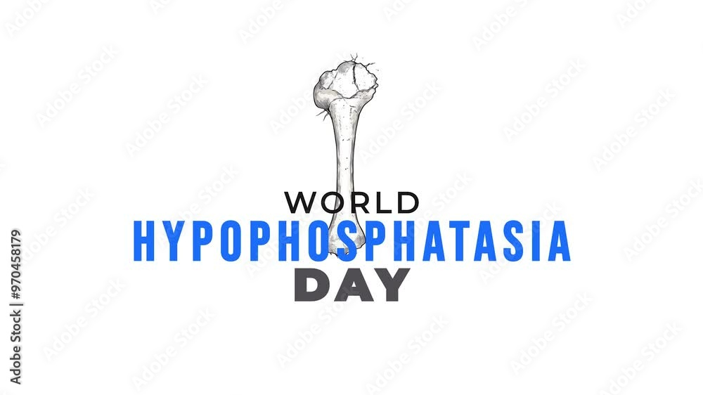 World Hypophosphatasia Day. bone motion. World Hypophosphatasia Day. bone motion.