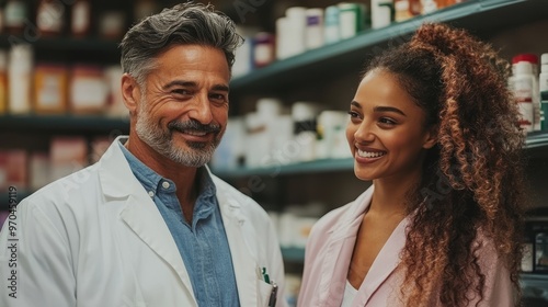 Pharmaceutical sales and doctors talk,