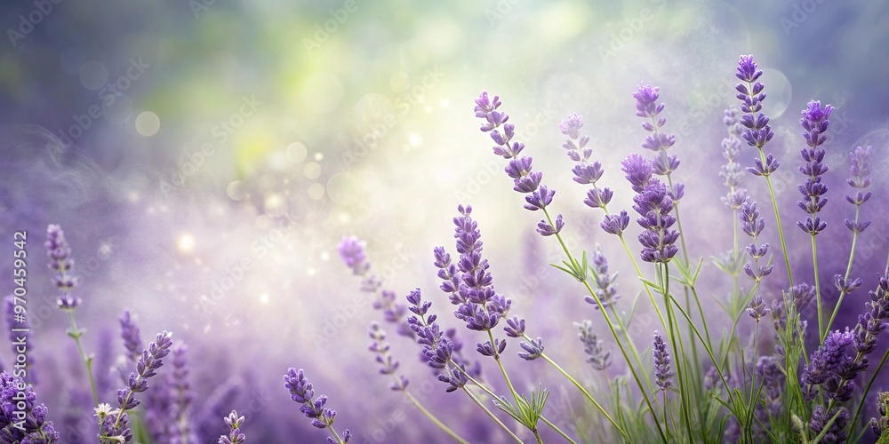 Backdrop featuring delicate lavender and olive ghostly flowers mist with intricate strokes Backdrop featuring delicate lavender and olive ghostly flowers mist with intricate strokes