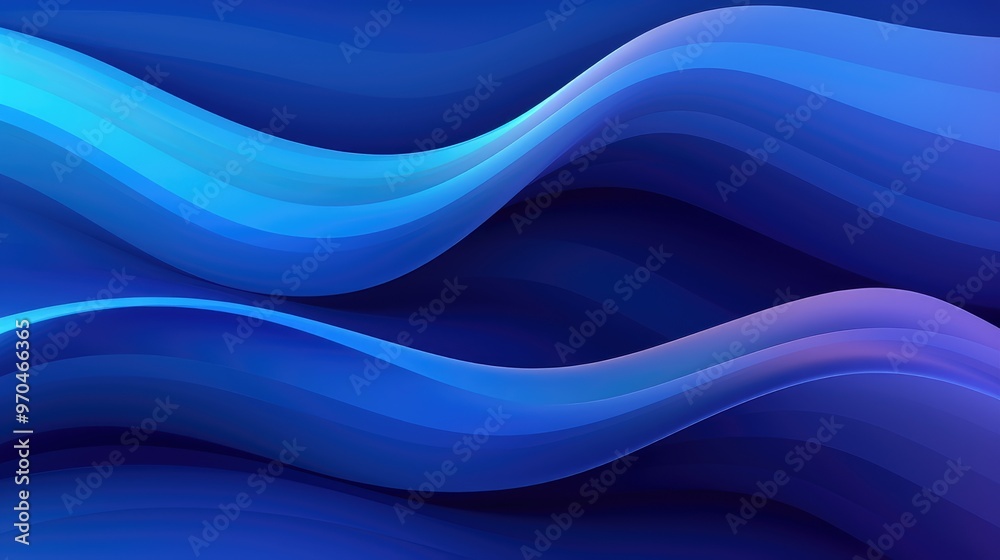 A vibrant abstract design featuring flowing waves in shades of blue, creating a sense of depth and movement. A vibrant abstract design featuring flowing waves in shades of blue, creating a sense of depth and movement.