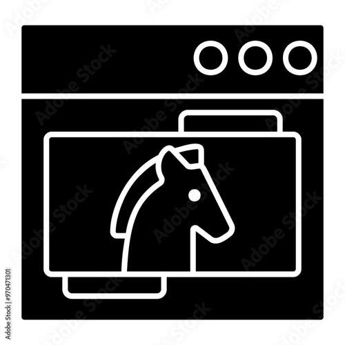 trojan Solid icon