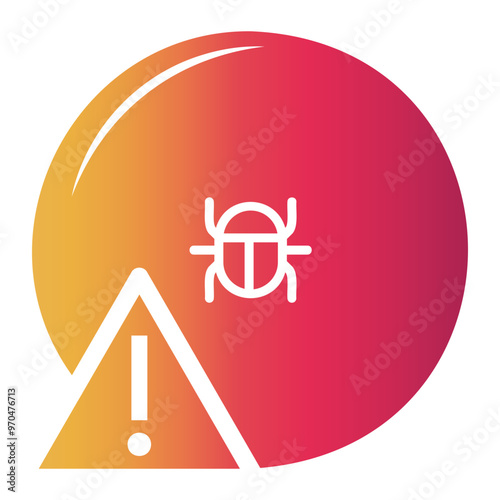 bug Gradient icon