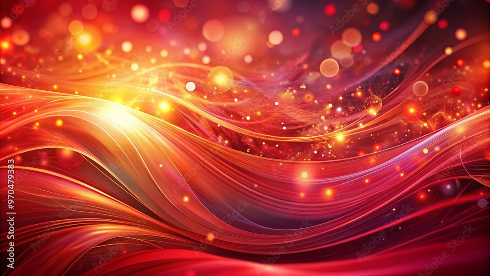 Vibrant red brushstrokes, luminous bokeh, fluid patterns, and fractal designs create a dynamic backdrop perfect for artistic projects or backgrounds Vibrant red brushstrokes, luminous bokeh, fluid patterns, and fractal designs create a dynamic backdrop perfect for artistic projects or backgrounds