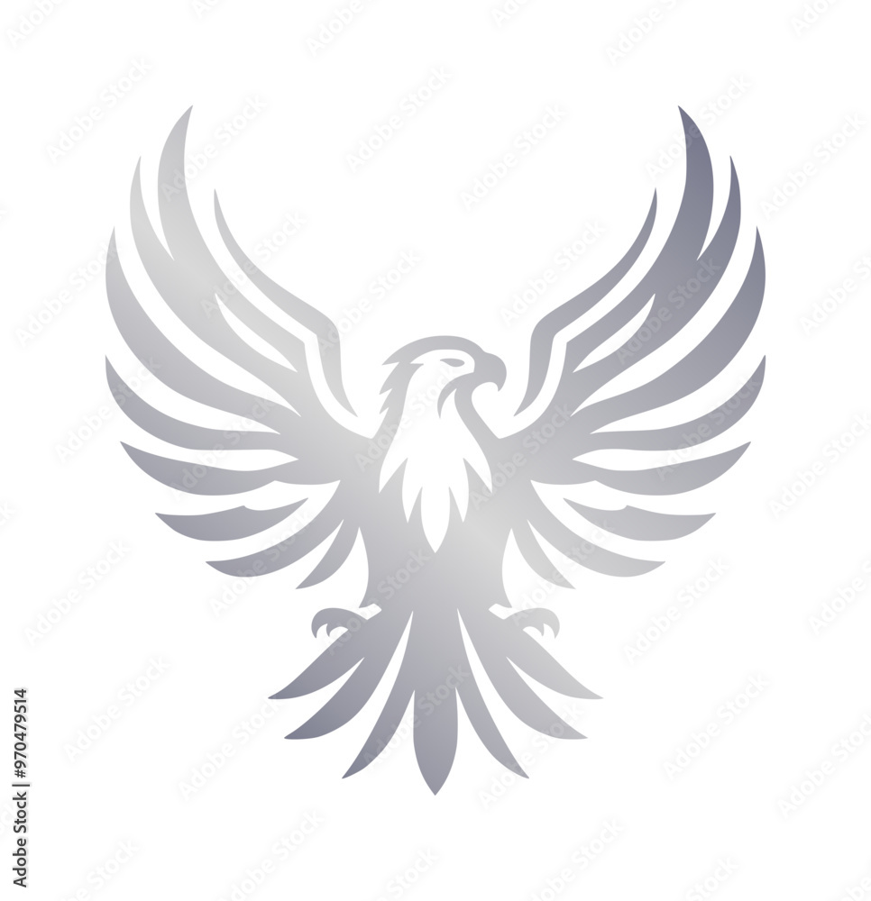 Obraz premium logo icon of eagle bird (artwork 5)