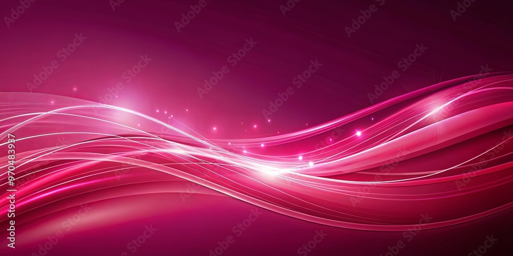 Smooth gradient wallpaper in pink to crimson with flowing lines and glowing accents Smooth gradient wallpaper in pink to crimson with flowing lines and glowing accents