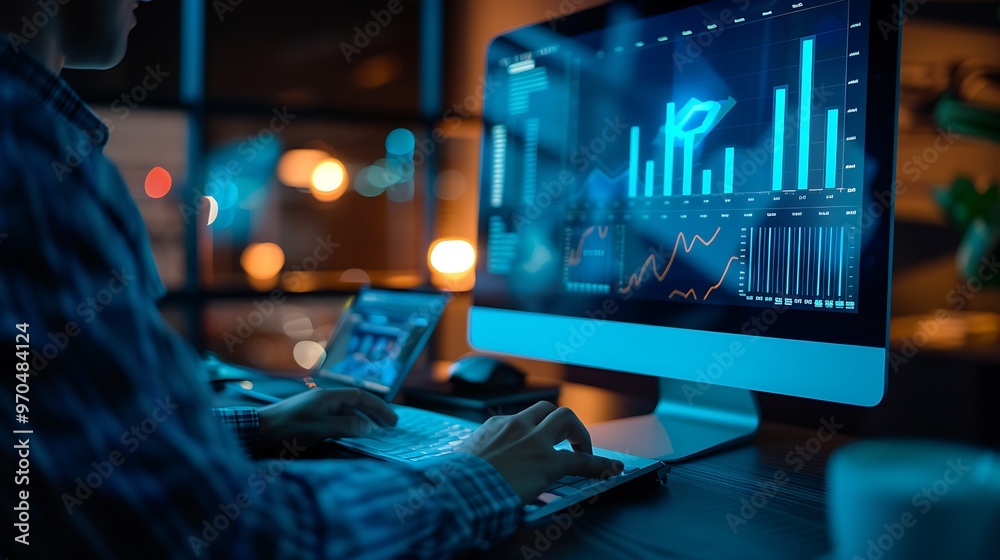 Businessperson in formal wear, standing on a busy city street, copy space, portrait shot Businessperson in formal wear, standing on a busy city street, copy space, portrait shot