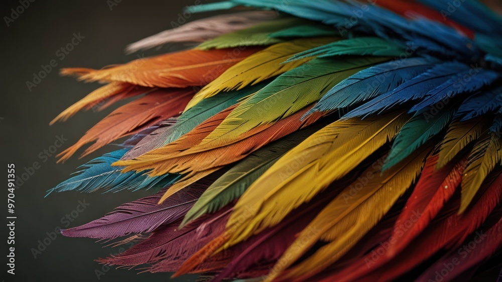 Obraz premium Colorful Feathers