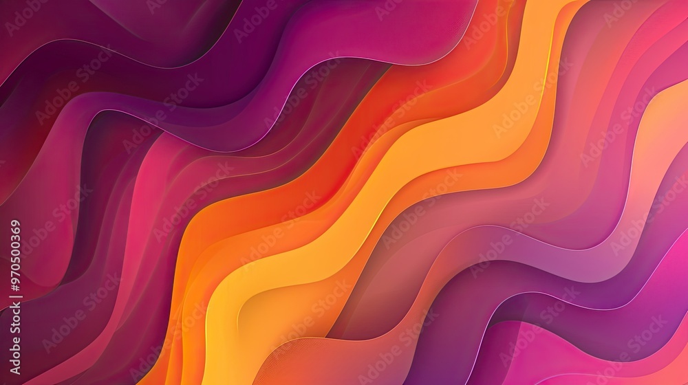 A vibrant abstract design featuring flowing waves of warm colors, creating a dynamic and visually engaging composition. A vibrant abstract design featuring flowing waves of warm colors, creating a dynamic and visually engaging composition.