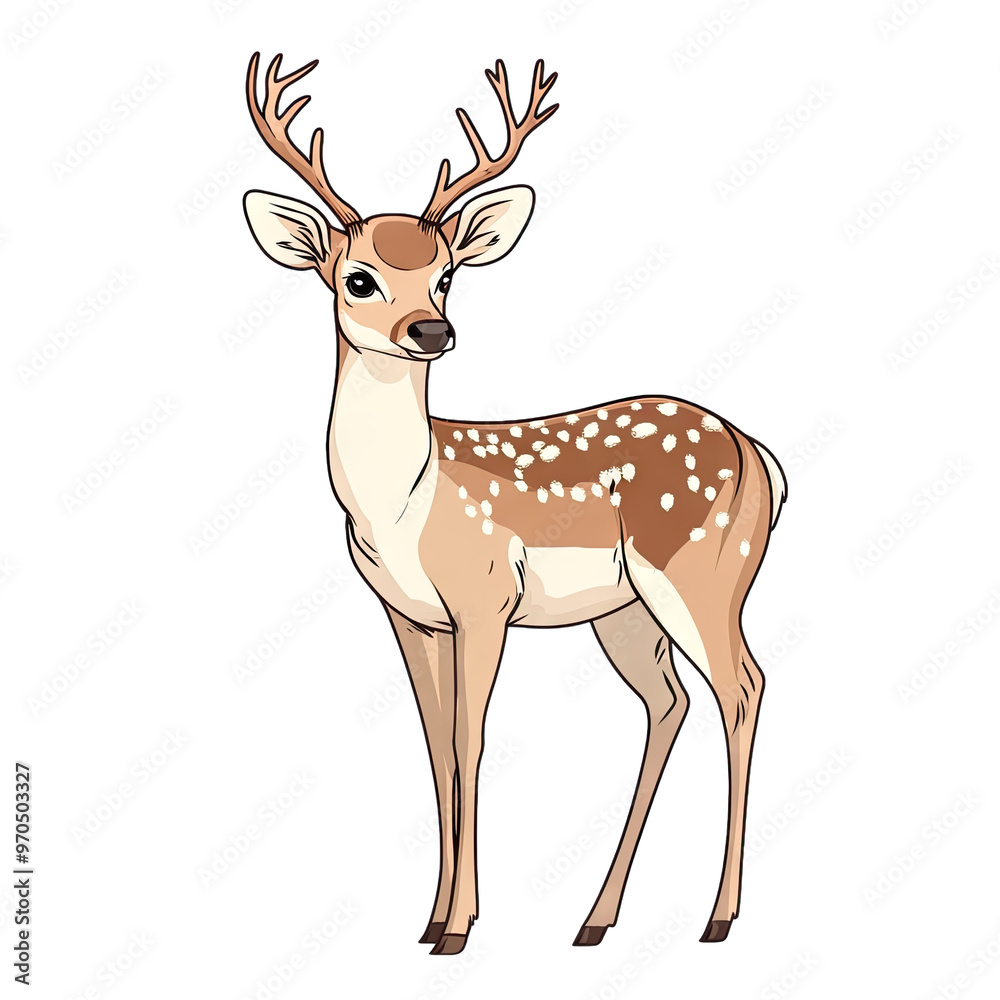 custom made wallpaper toronto digitalFallow Deer | Icon | Anime