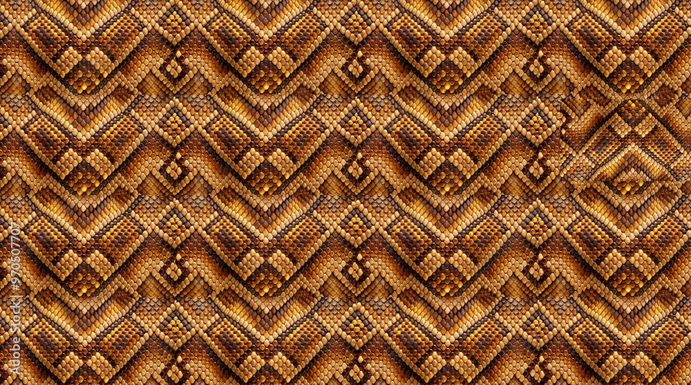 Seamless Snake Skin Texture Seamless Snake Skin Texture