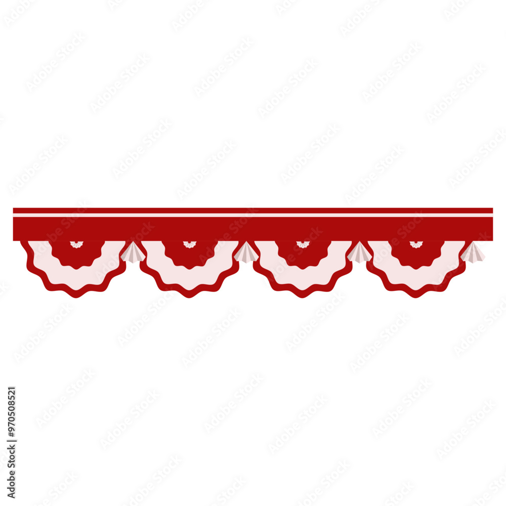 Indonesia Independence Day Decoration Illustration Indonesia Independence Day Decoration Illustration