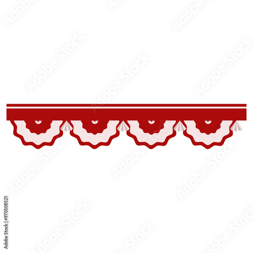 Indonesia Independence Day Decoration Illustration photo