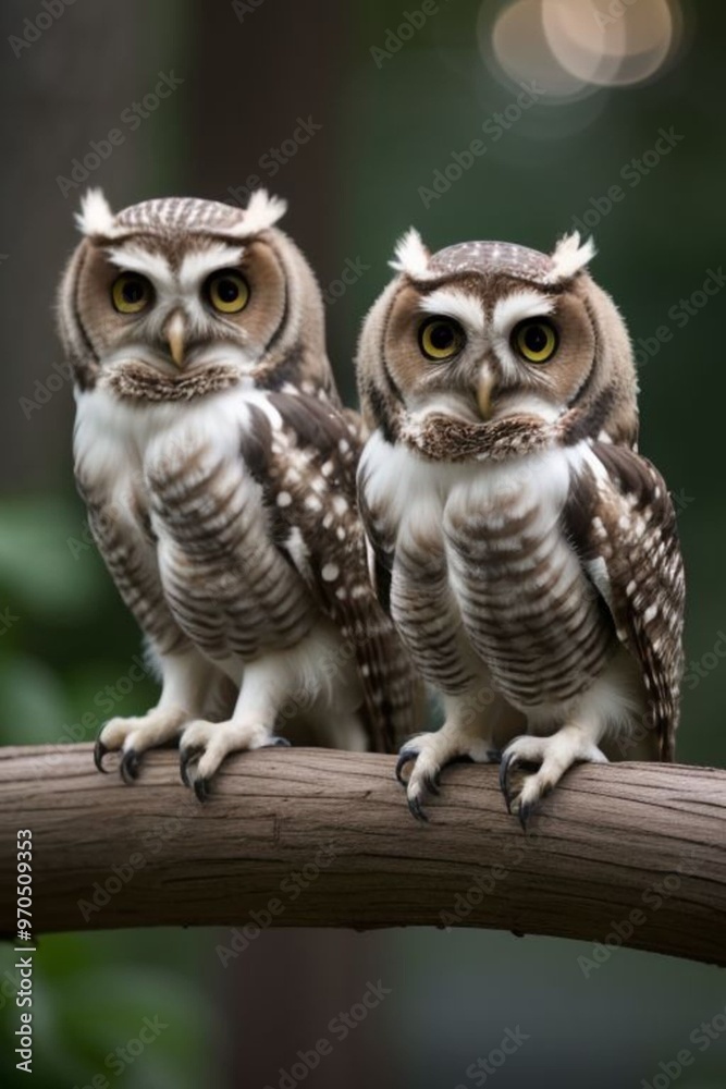 Obraz premium Baby Owls
