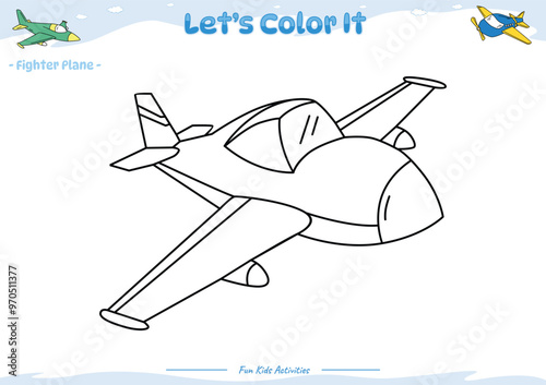 Lets color it Fighter plane