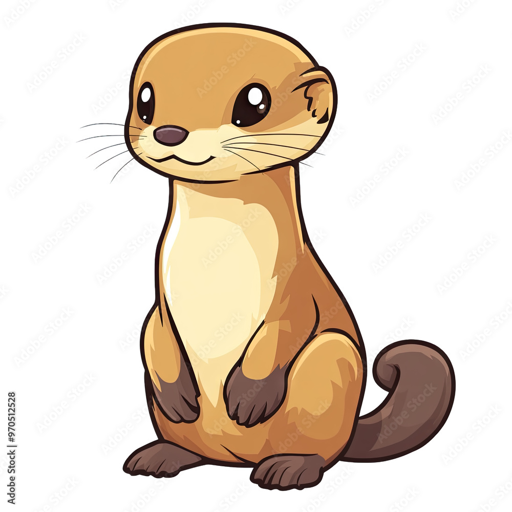 Obraz premium Weasel icon